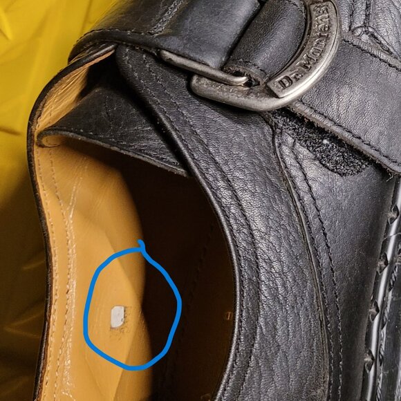 90's vintage Dr. Martens B314 Platform Oxfords Monk Strap - Picture 14 of 14